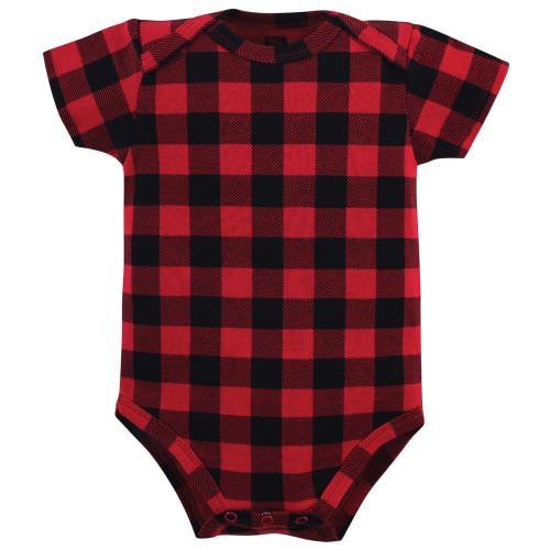 Hudson Baby Five-piece Set Of Cotton Infant All-in-one Bodysuits In Gray