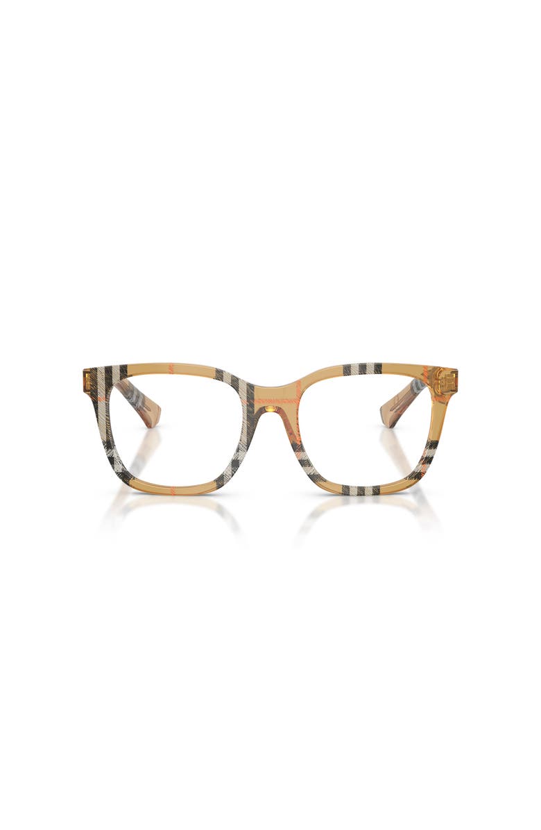Burberry 52mm Square optical glasses, Alternate, color, Brown