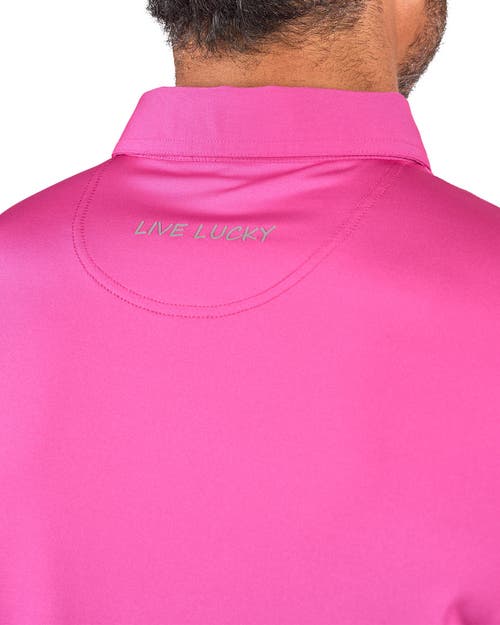 Black Clover Crockett Polo In Pink