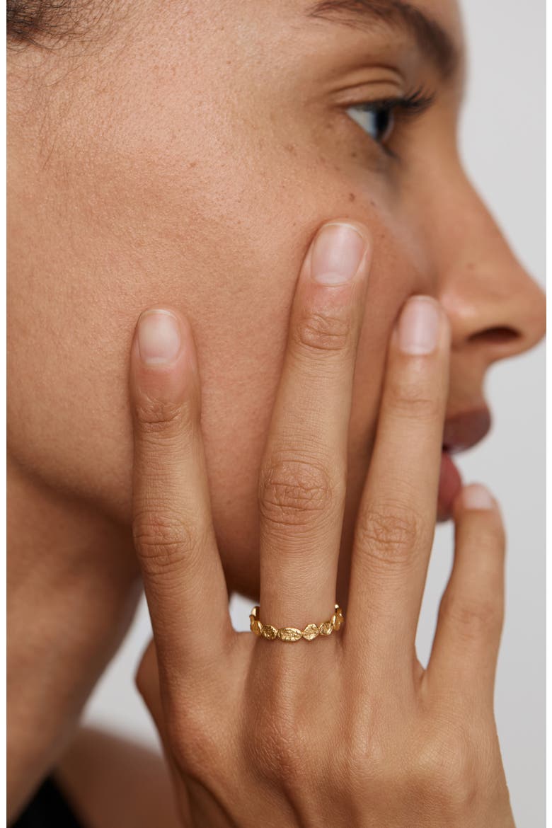 Capri 18k Gold Vermeil Mini Stacking Ring, Alternate, color, 18K GOLD VERMEIL