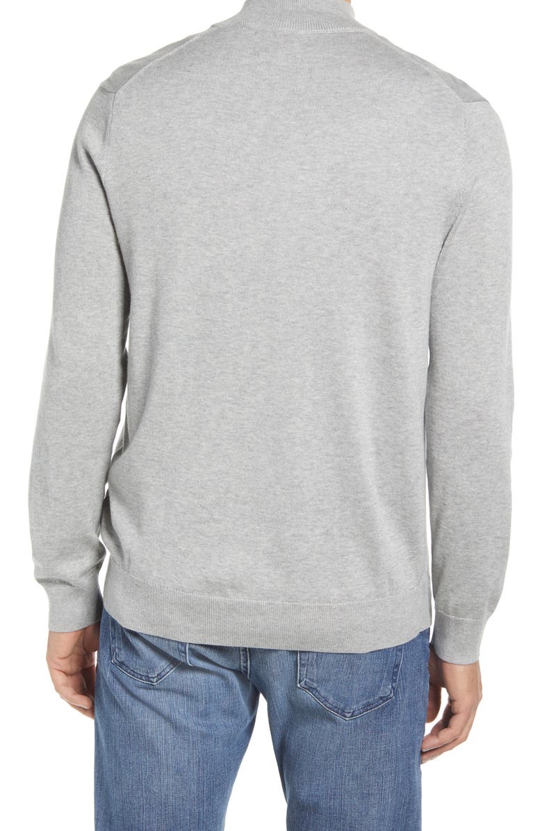 vineyard vines Men's Thaxter Cotton & Cashmere Quarter Zip Pullover, Alternate, color, 