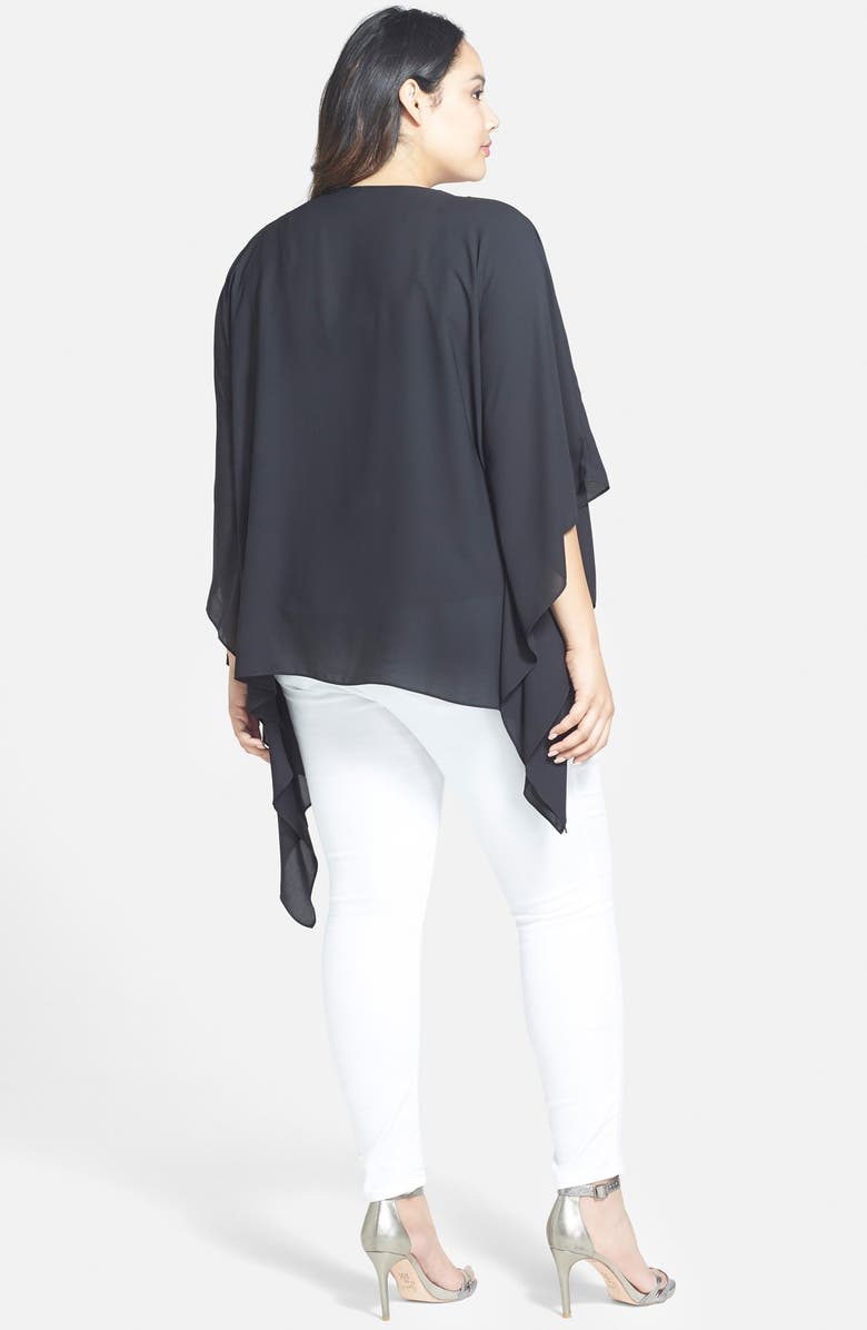 Vince Camuto Poncho & Camisole, Alternate, color, 