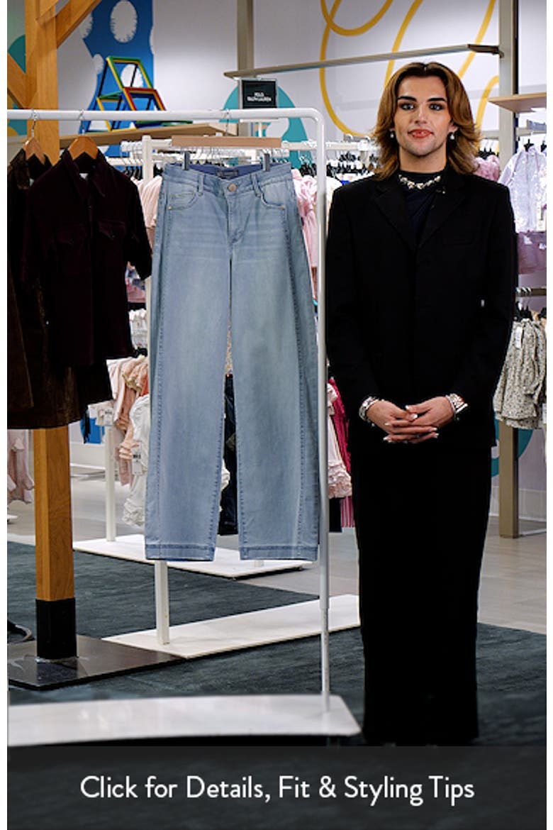 Gracie Skyrise Side Seam Wide Leg Jeans video