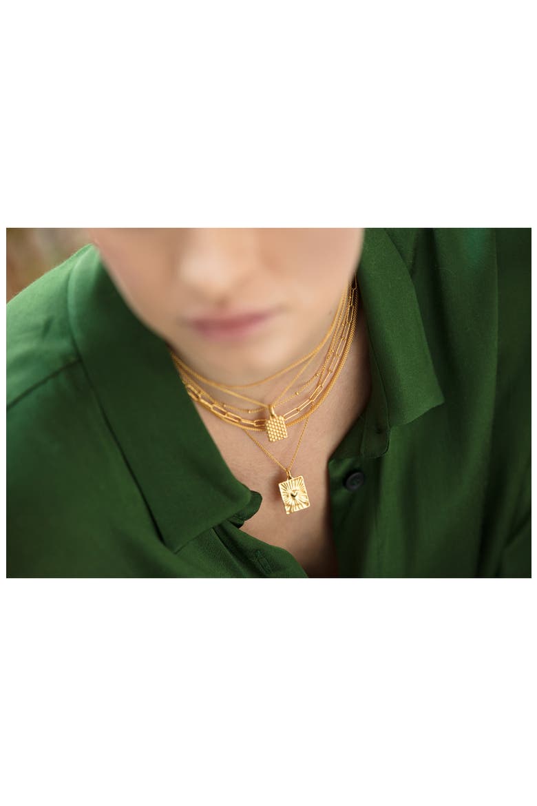 Heirloom Pendant Charm, Alternate, color, 18KT GOLD VERMEIL