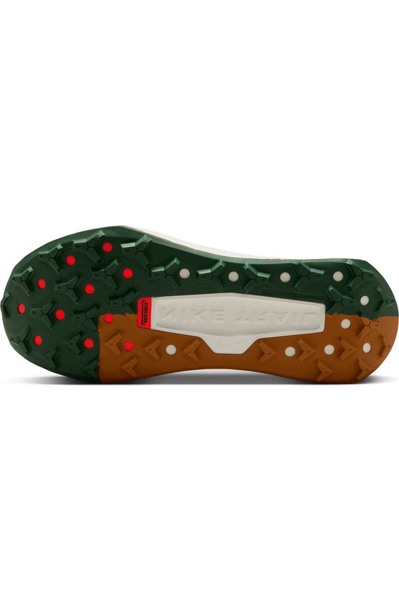 Nike ReactX Wildhorse 10 Trail Running Shoe, Alternate, color, Black/ Bright Crimson