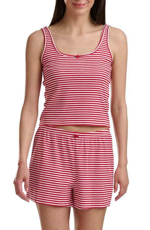 Feeder Striped Tank and Boxer Pajamas