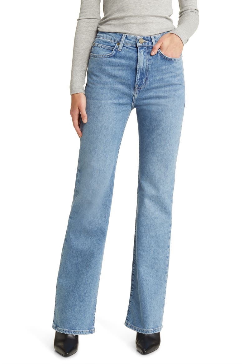 The Slim Stacked Straight Leg Jeans, Main, color, GLOOMY SKIES