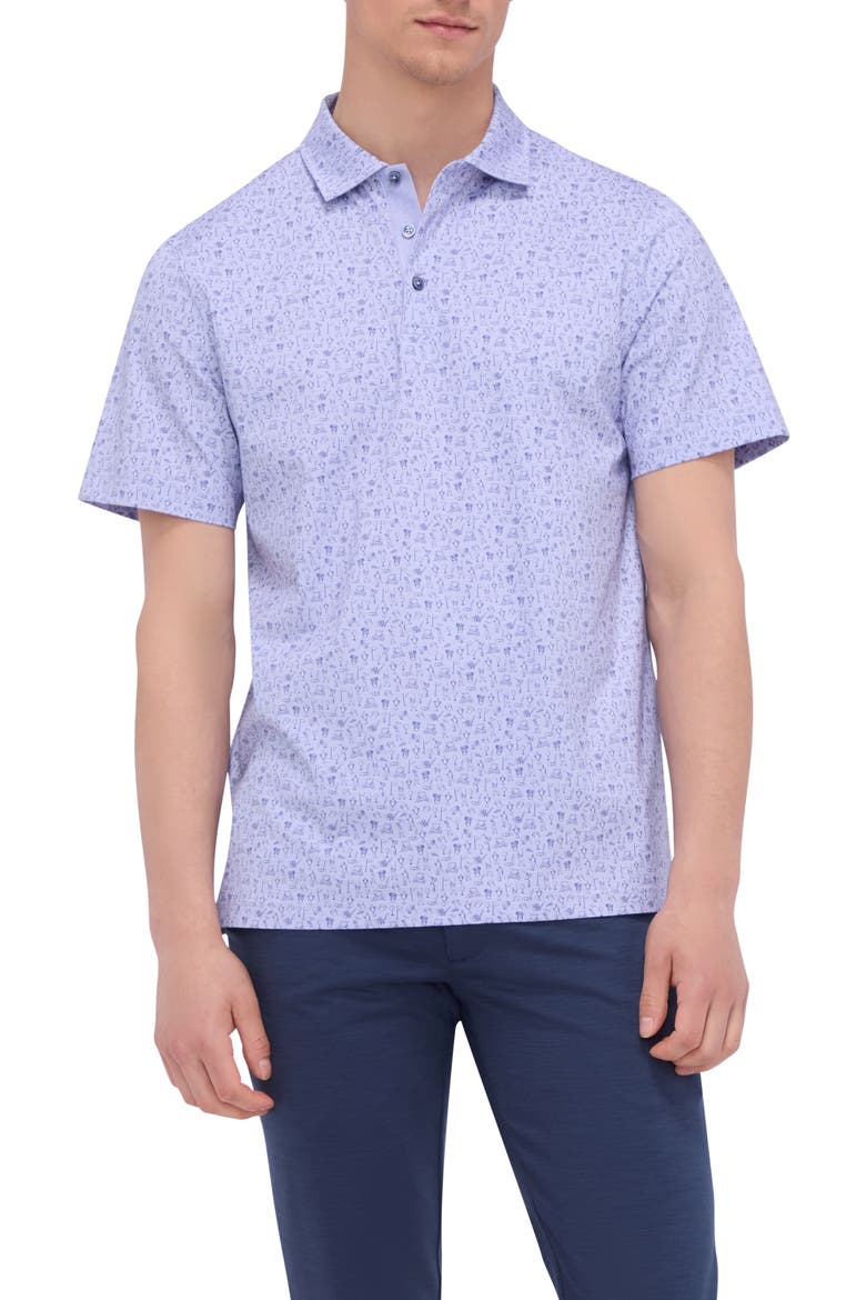 Vincent Polo Shirt, Main, color, LILAC