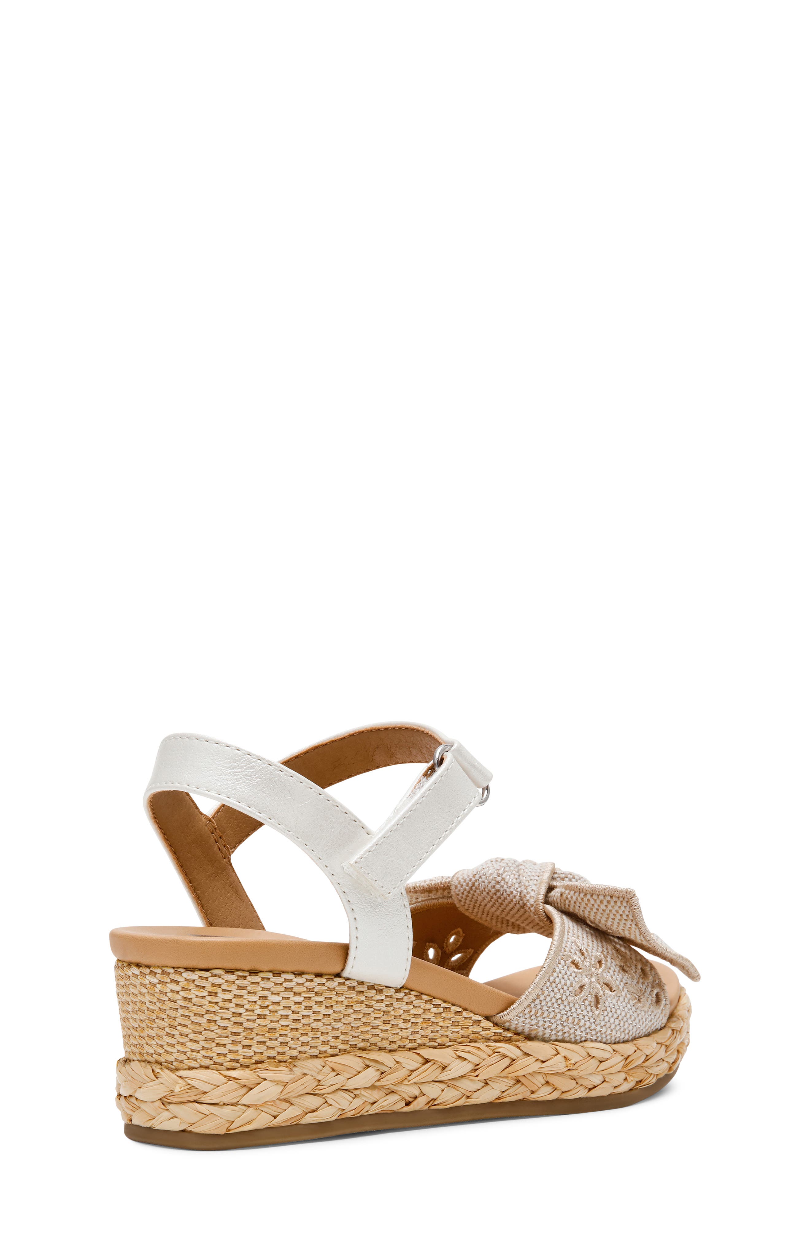 Dolce Vita Kids' Erryn Wedge Sandal, Alternate, color, White