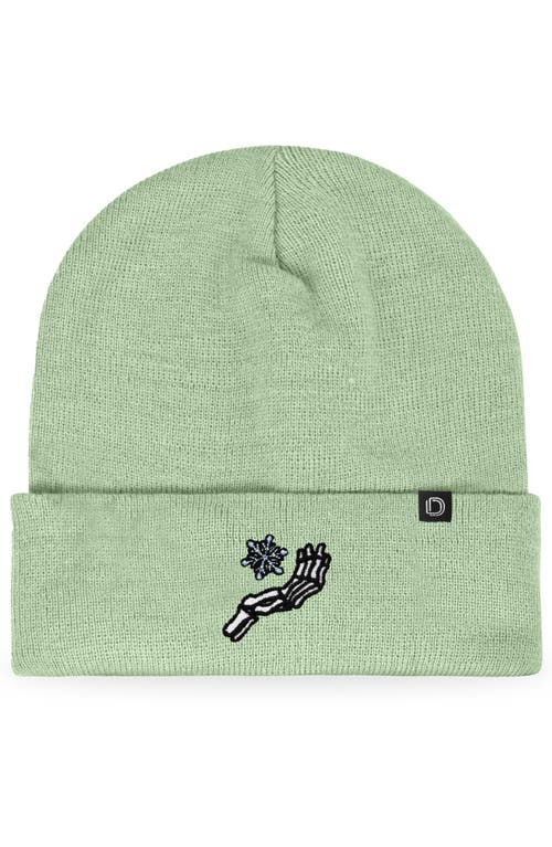 Dalix Chill Touch Beanie In Light Green