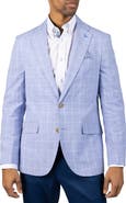 TailorByrd Mélange Yarn Dyed Windowpane Sport Coat