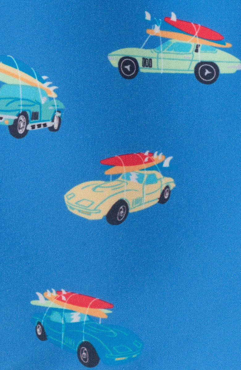 Andy & Evan Kids' Volley Swim Trunks, Alternate, color, Blue Surfboard