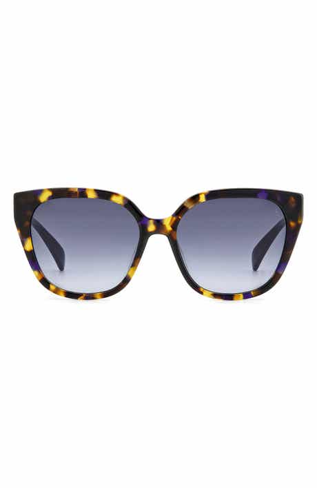 rag & bone 56mm Gradient Polarized Square Sunglasses