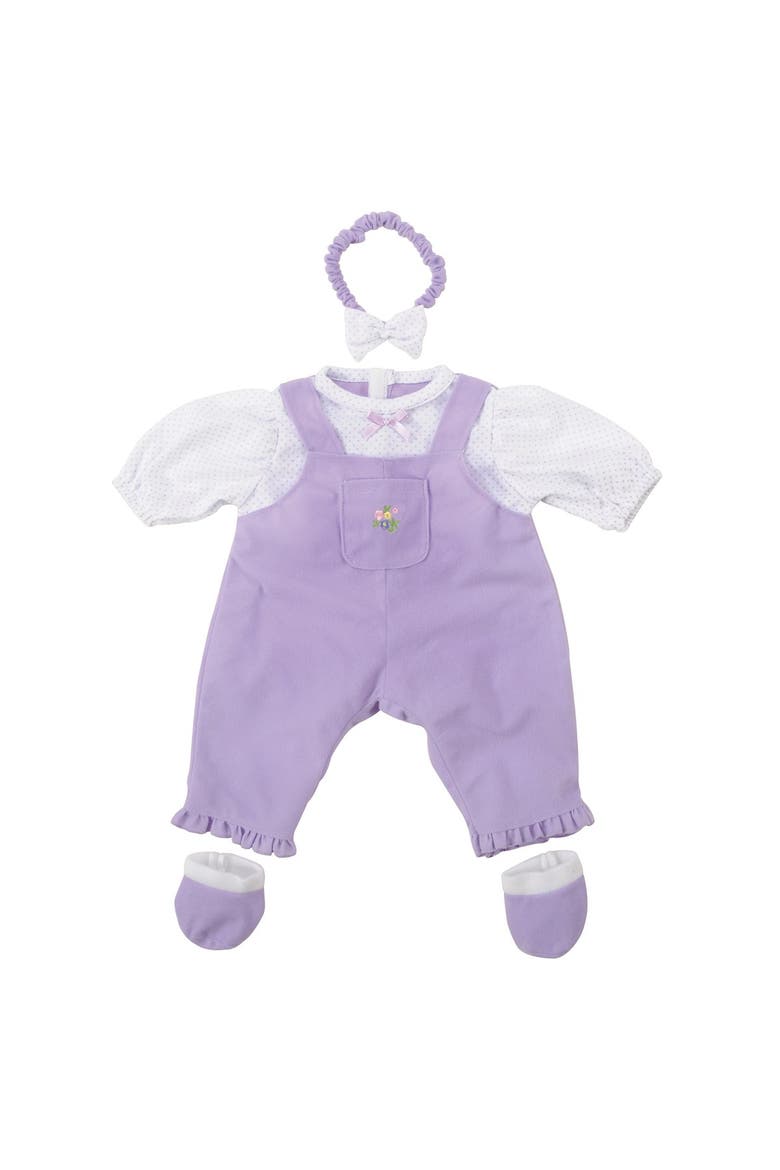 Soft and Loveable 20" Realistic Doll Clothes with Booties - Set of 3, Alternate, color, Multicolored