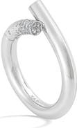 TABAYER Oera Knot Diamond Bypass Ring