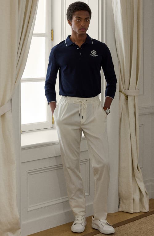 Ralph Lauren Lateef Relaxed Fit Pleated Linen Pant