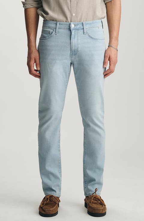 Jake Slim Fit Jeans (Bleached Feather Blue) (Regular & Big)