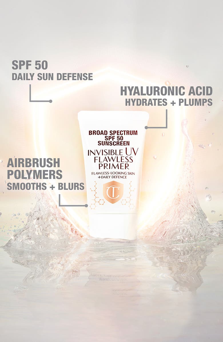 Charlotte Tilbury Invisible UV Flawless Poreless Primer Broad Spectrum SPF 50, Alternate, color,