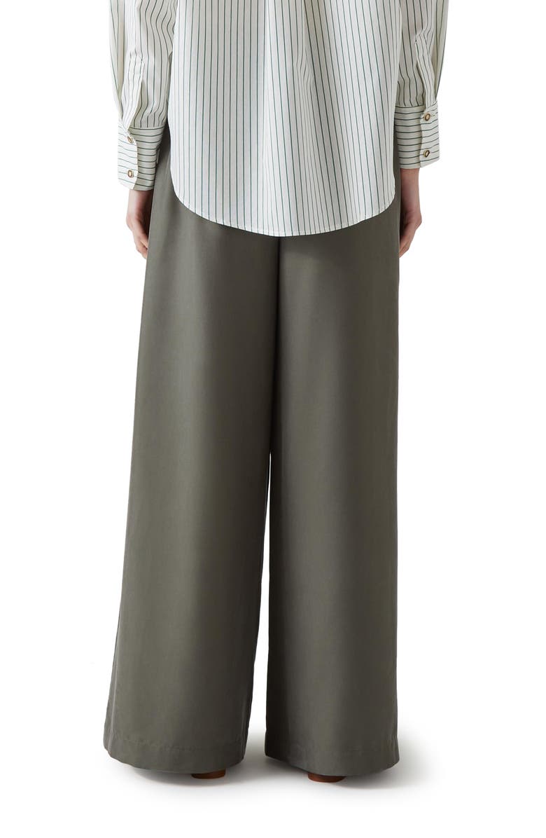 LK Bennett Isla Wide Leg Pants, Alternate, color,