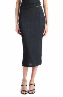 Midi Knit Skirt
