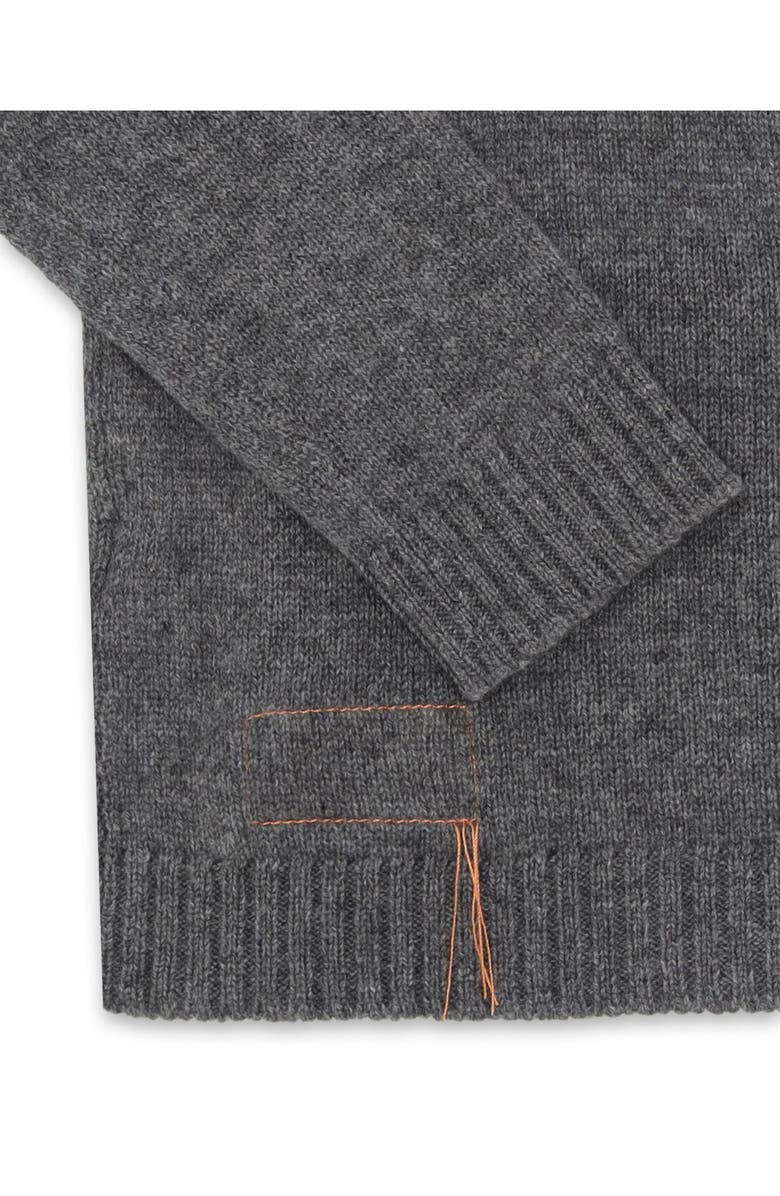 Fortela Sveva Cashmere Cardigan, Alternate, color, Dark Grey