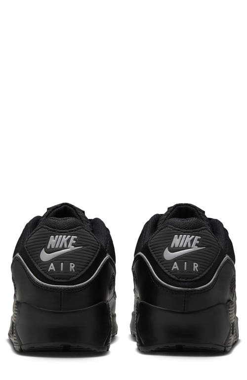 Nike Air Max 90 Premiuim Sneaker In Black
