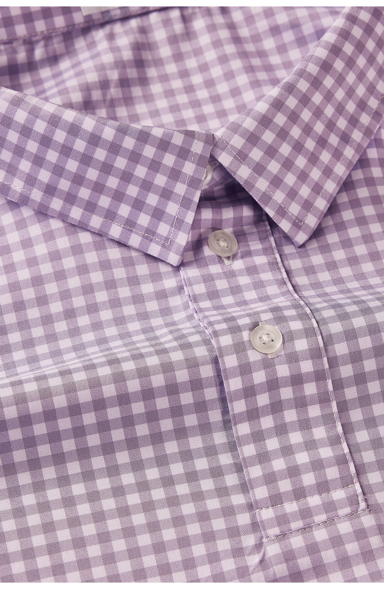 Regent Row Men's Big and Tall stanton shirt polo, Main, color, Purple-Check-12