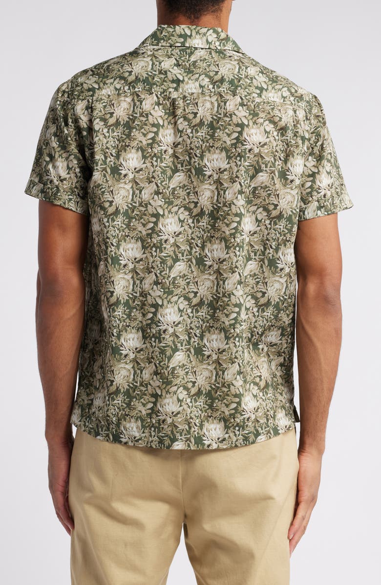 Rails Moreno Floral Lyocell & Cotton Camp Shirt, Alternate, color,
