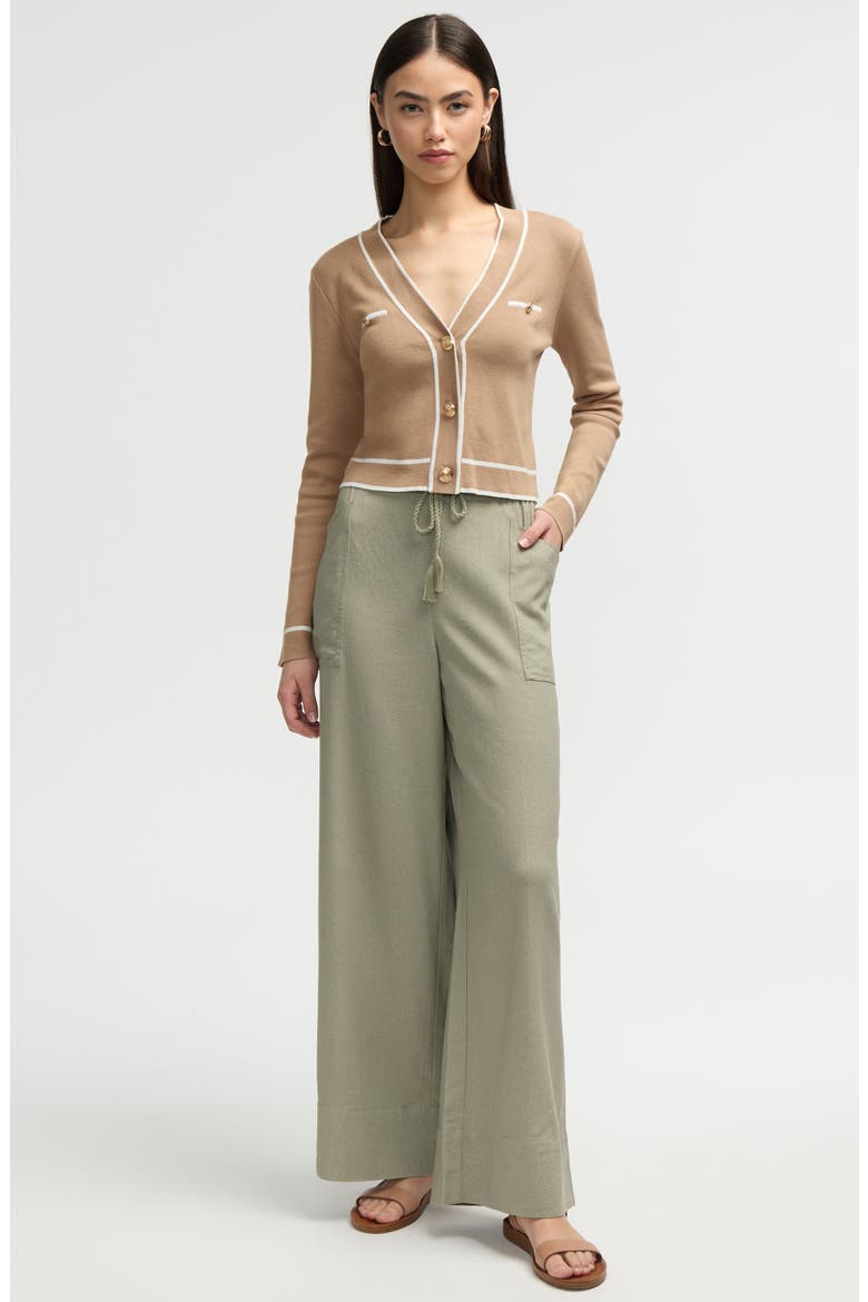 Wide Leg Pants, Alternate, color, SAGE