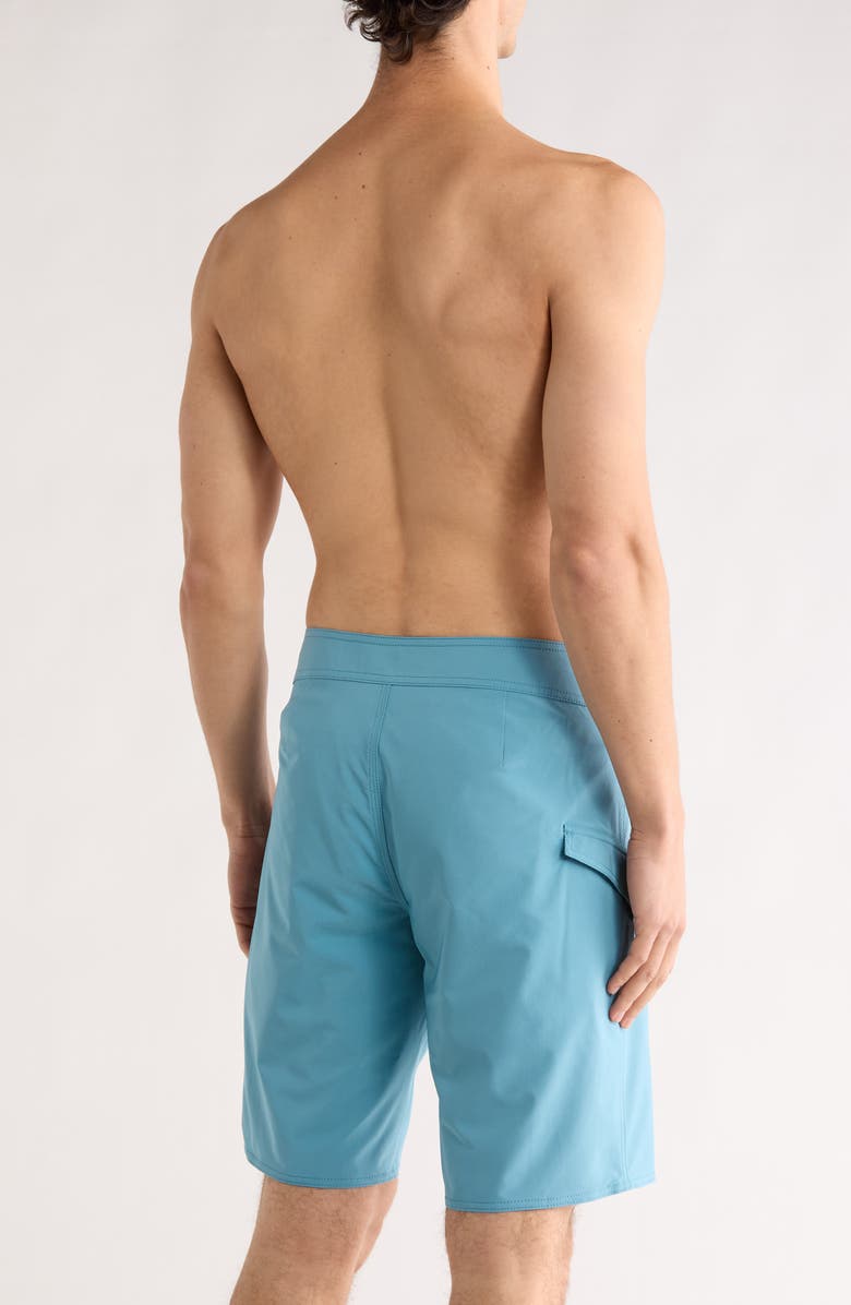 Volcom Lido Solid Mod Board Shorts, Alternate, color, Used Blue