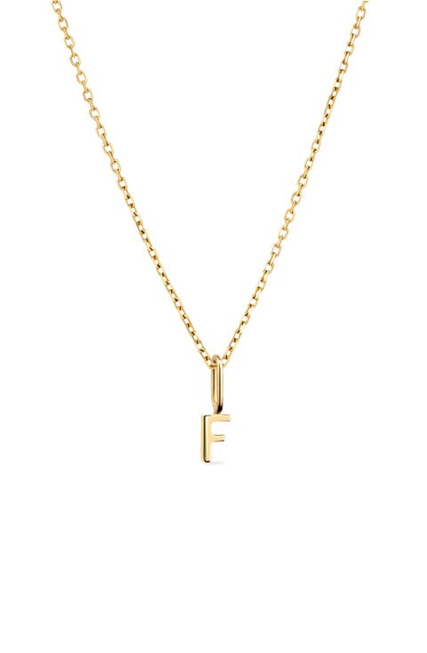 Gold Charm Letter Bracelet