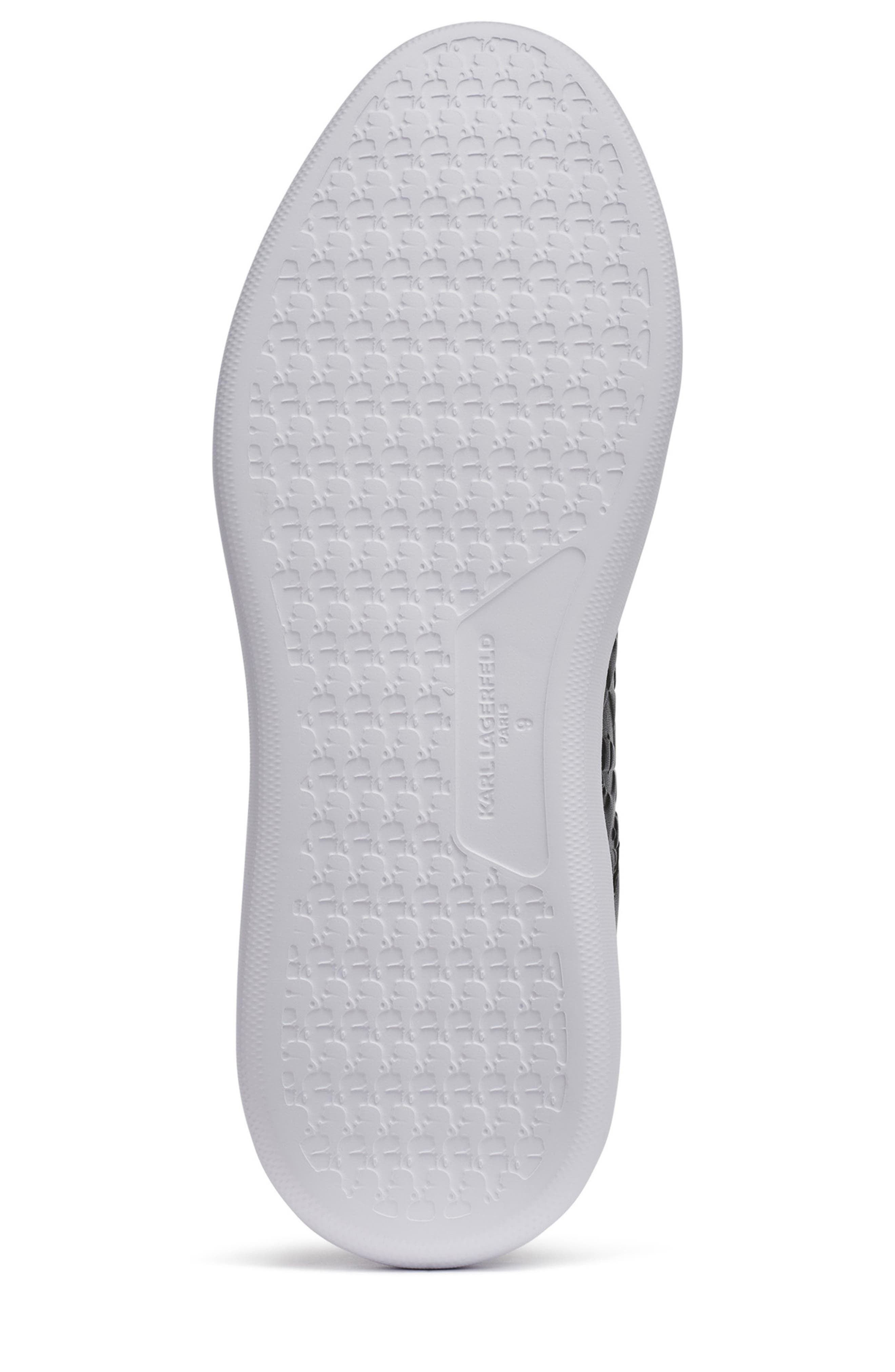 KARL LAGERFELD PARIS Karl Profile Low Top Sneaker, Alternate, color, Black