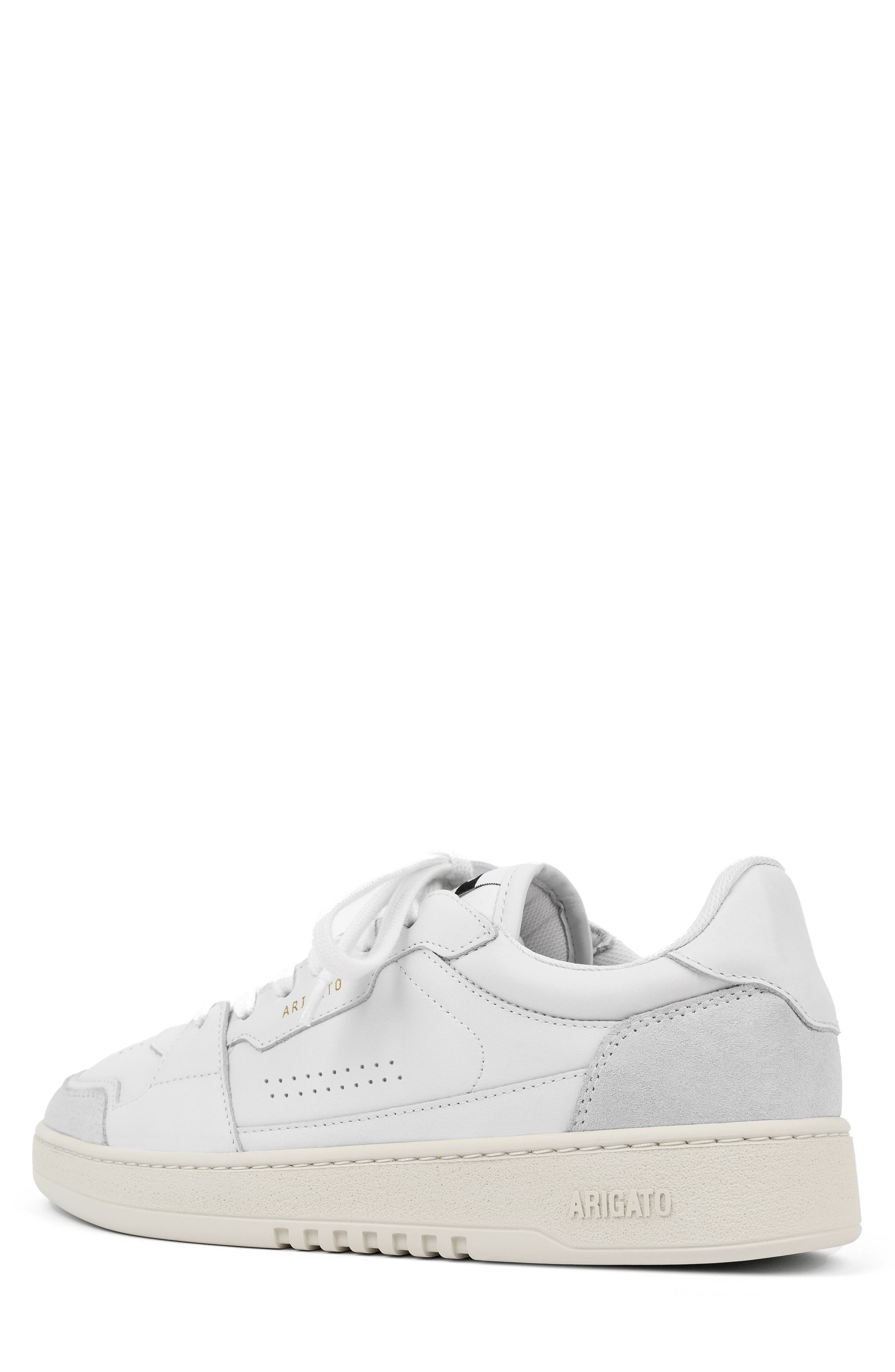 Dice Lo Leather Sneaker, Alternate, color, WHITE