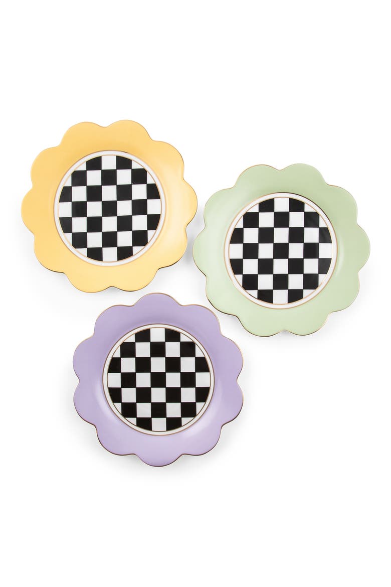 Buttercream Petal Dinner Plate, Alternate, color, YELLOW