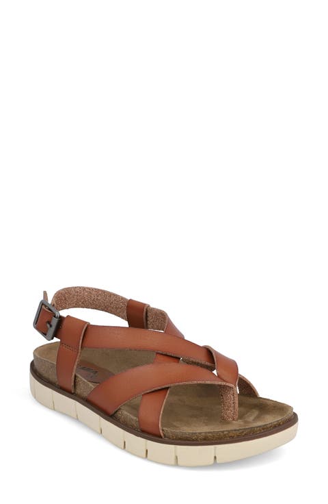 Elain Strappy Sandal - Wide Width (Women)