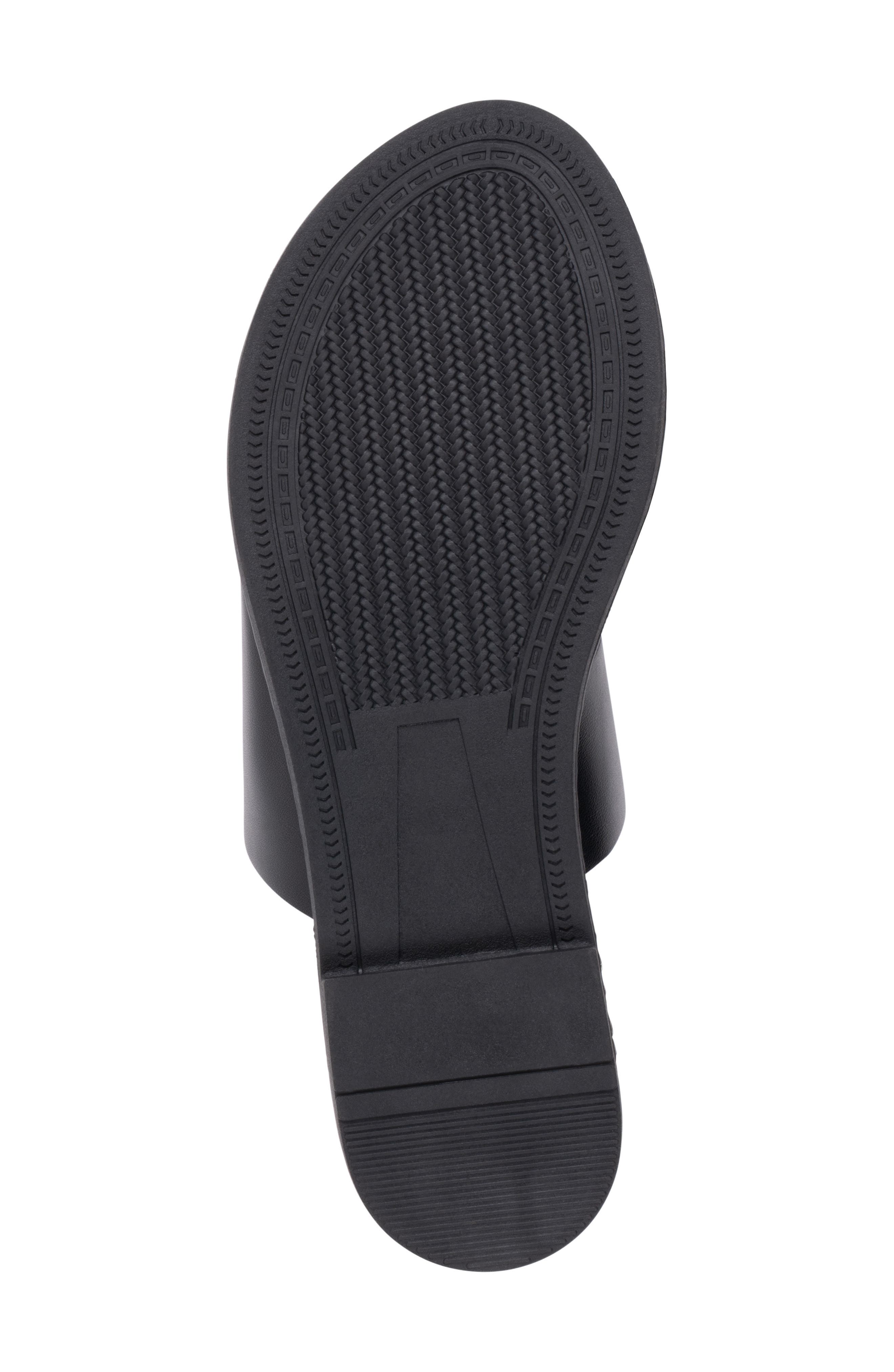 GOOD CHOICE NEW YORK Florence Toe Loop Sandal, Alternate, color, Black