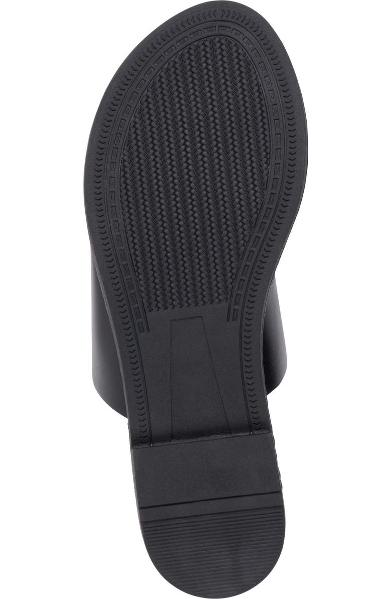 GOOD CHOICE NEW YORK Florence Toe Loop Sandal, Alternate, color, Black