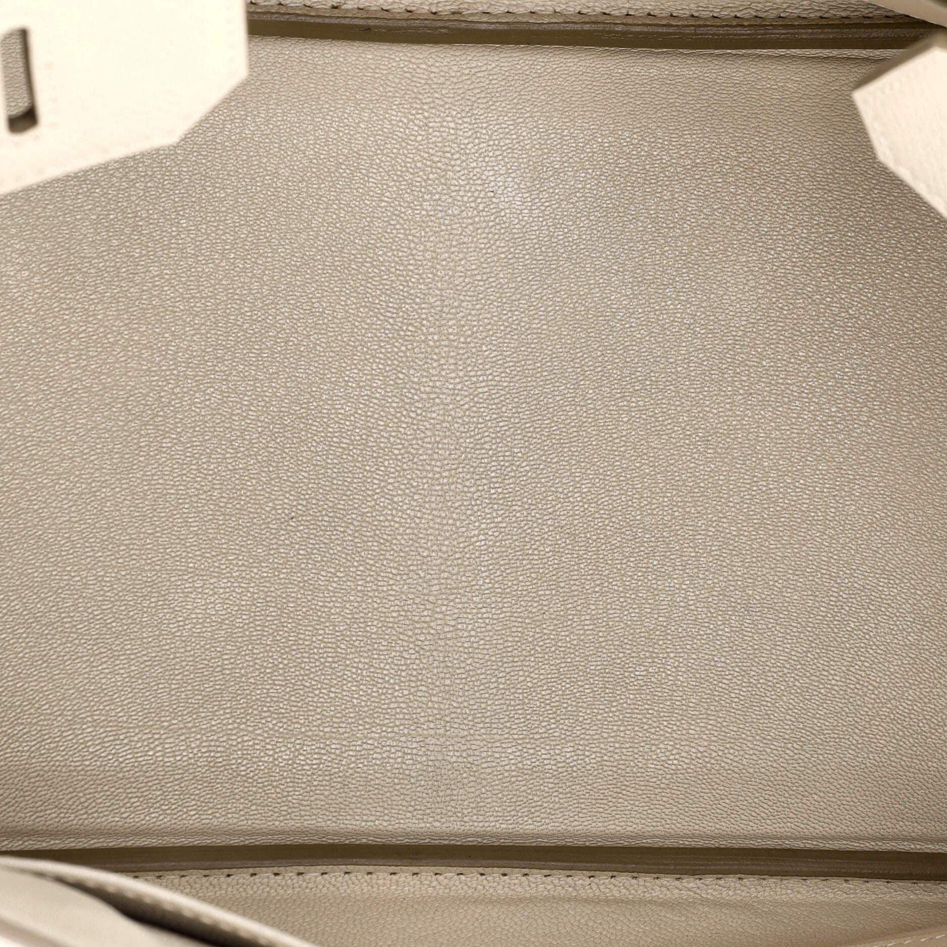 Pre-Owned Hermes Birkin Handbag Light Epsom with Gold Hardware 30, Alternate, color, Nata