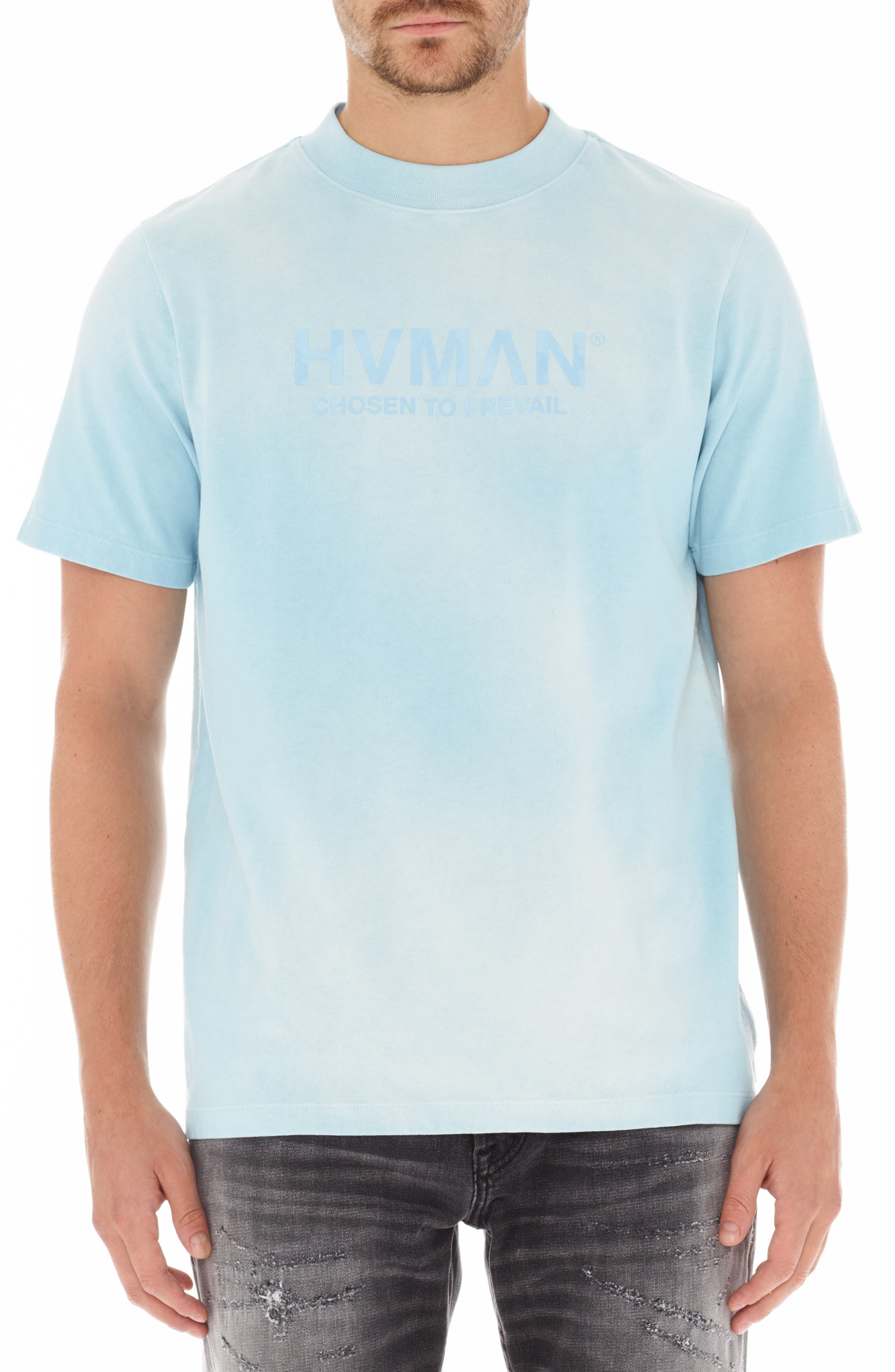 HVMAN Basic Logo Cotton T-Shirt
