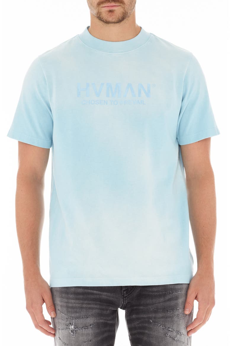 Basic Logo Cotton T-Shirt, Main, color, SKY