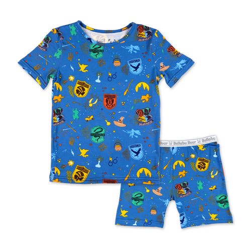Bellabu Bear House Pride Kids 2-piece Short Sleeve & Shorts Pajama Set
