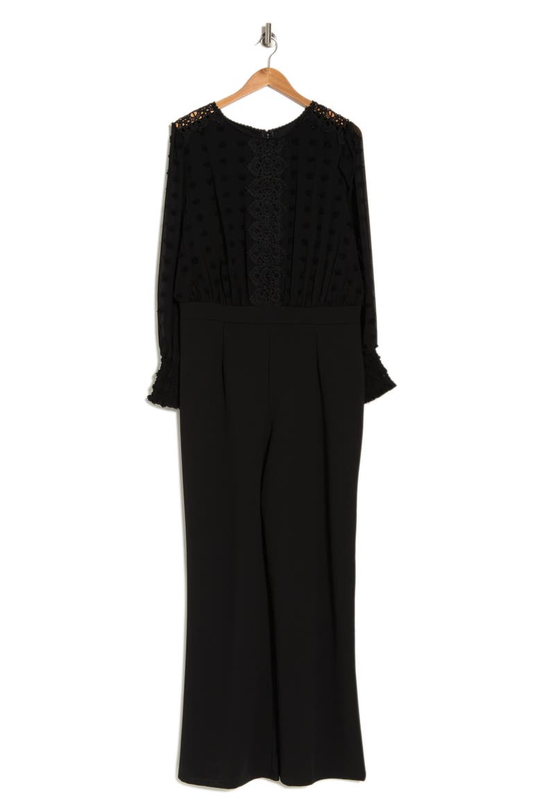 Rinata Straight Leg Jumpsuit, Alternate, color, BLACK