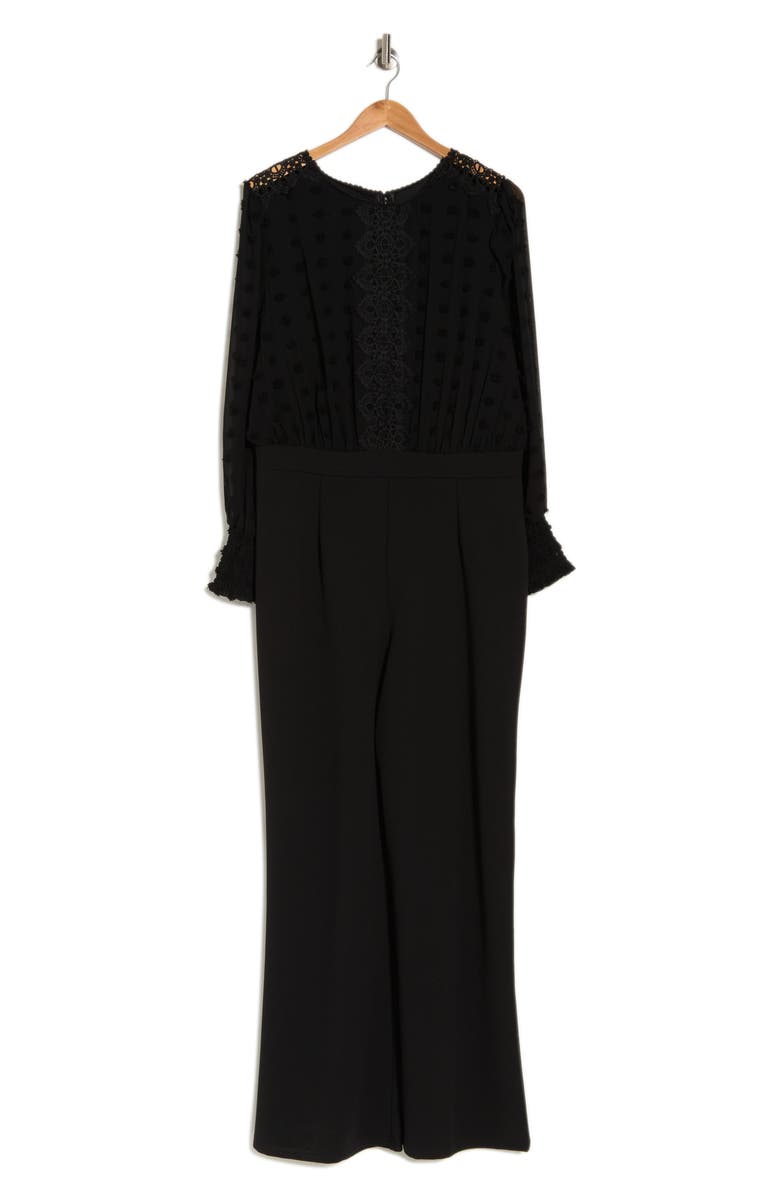 BY DESIGN Rinata Straight Leg Jumpsuit, Alternate, color, Black