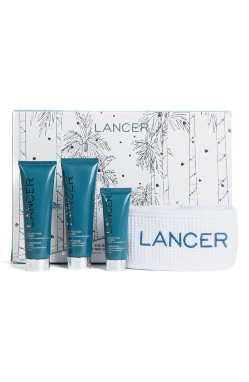 LANCER Skincare The Method Glow and Go Trio Set (Limited Edition) $130 Value in None 