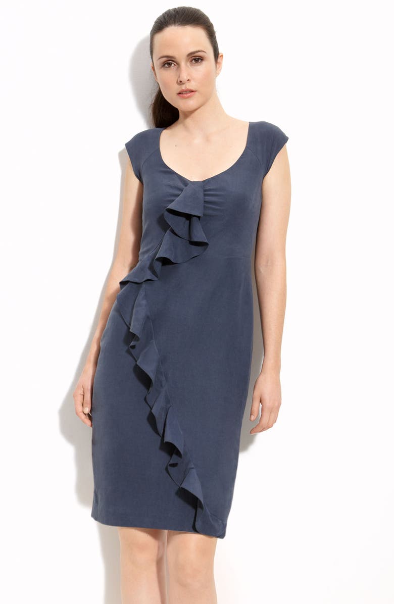 Rebecca Taylor 'Femme' Cap Sleeve Dress, Main, color, 