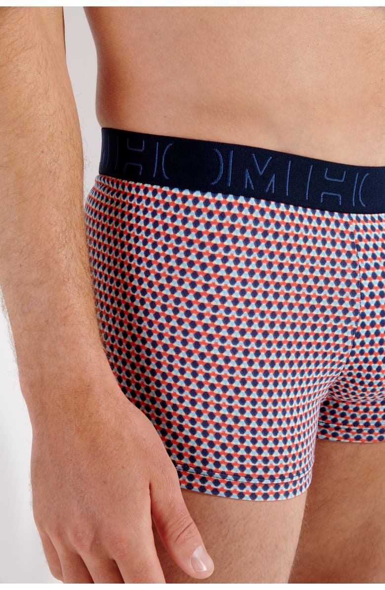 HOM USA Giangi #2 Boxer Briefs 3-Pack, Alternate, color, Multicolor Print/Navy/Navy