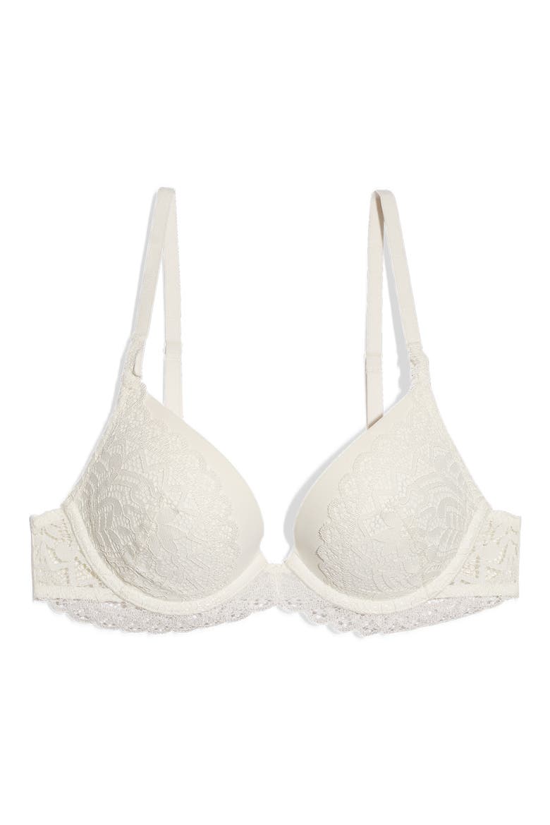 Dream Classique Underwire Demi Bra, Alternate, color, ECRU