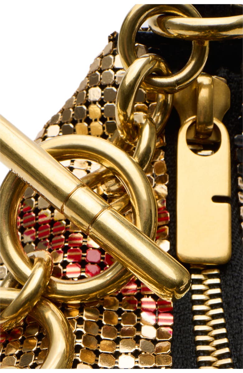 Burberry Chainmail Bag, Alternate, color, Sand Beige