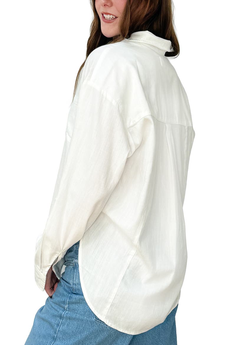 Marlow Relaxed Shirt, Alternate, color, BRIGHT WHITE