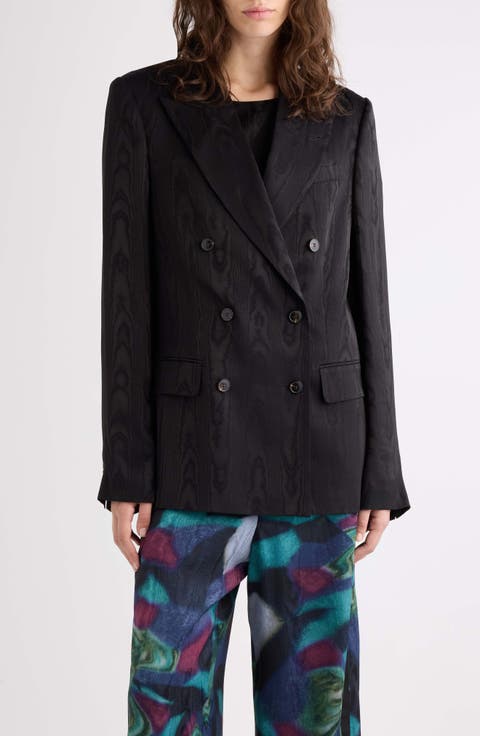 Barrysta Moire Double Breasted Jacket